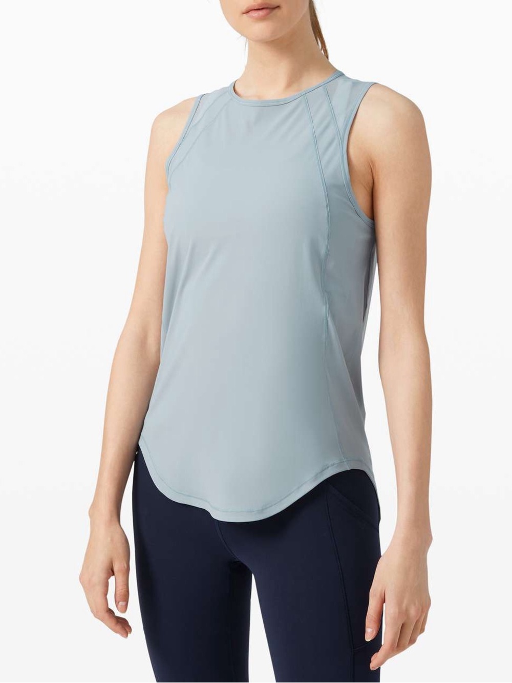 Lululemon Sculpt Tank in Blue Cast